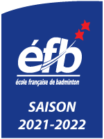 Ecole de badminton 2 étoiles